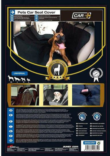 Car+ Waterproof Seat Cover Car for Dog 147x145cm Black