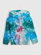 Kids Sweatshirt with Hood and Pockets Multicolour Graphic