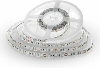 V-TAC LED Strip Power Supply 12V with Yellow Light Length 5m and 60 LEDs per Meter SMD5050