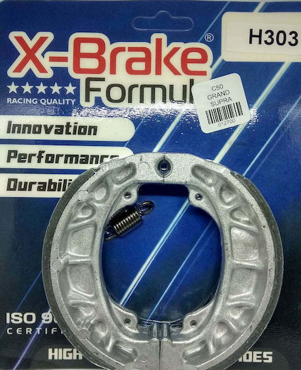 X-Brake Plăcuțe de Frână Partea din spate H303 pentru Honda C50 / Grand / Supra