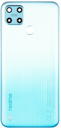 Realme Καπάκι Μπαταρίας Μπλε για Realme C25 (Service Pack)