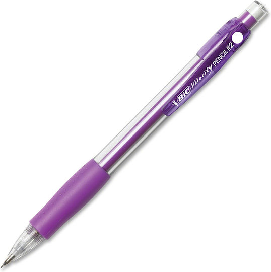 BIC Velocity Механичен Молив Пластмасово 0.5мм с Гума 1бр Лилав