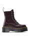 Jadon Smooth Leather Women's Ankle Boots Burgundy