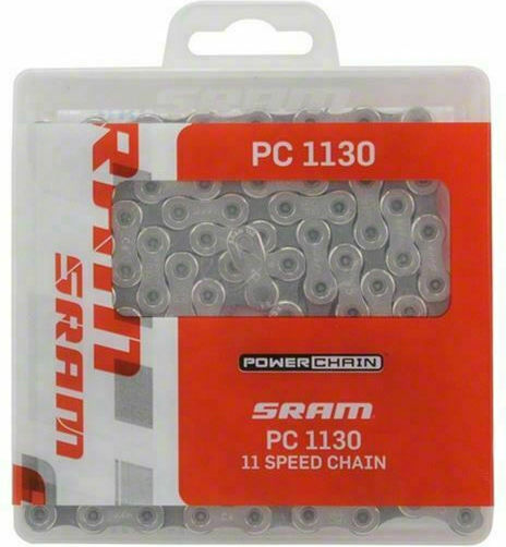 Sram PC-1130 Αλυσίδα Ποδηλάτου 11 Ταχυτήτων 114L Ασημί