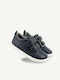 Kids Sneakers with Scratch Navy Blue