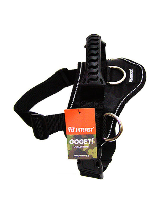 Pet Interest Нагръдник за куче Обучение 3D Rings Черен Small 65-80см 3443-S