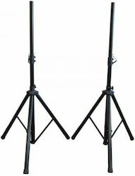 QTX Sound 180.555UK Стойки за PA говорители на височина 112-176см в Черно цвят