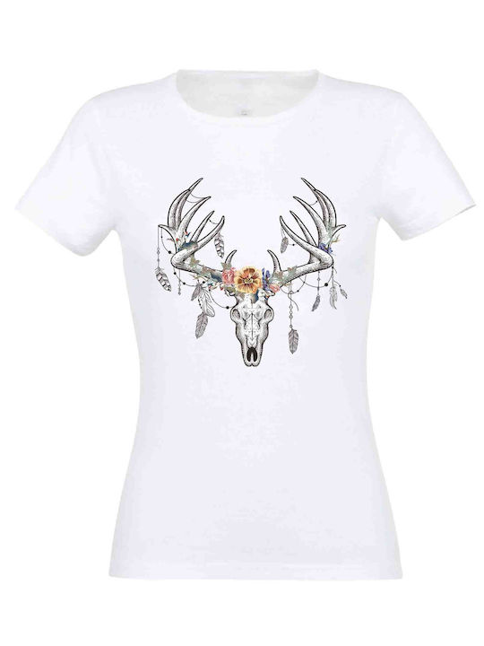 Women's white Boho#11 t-shirt - White