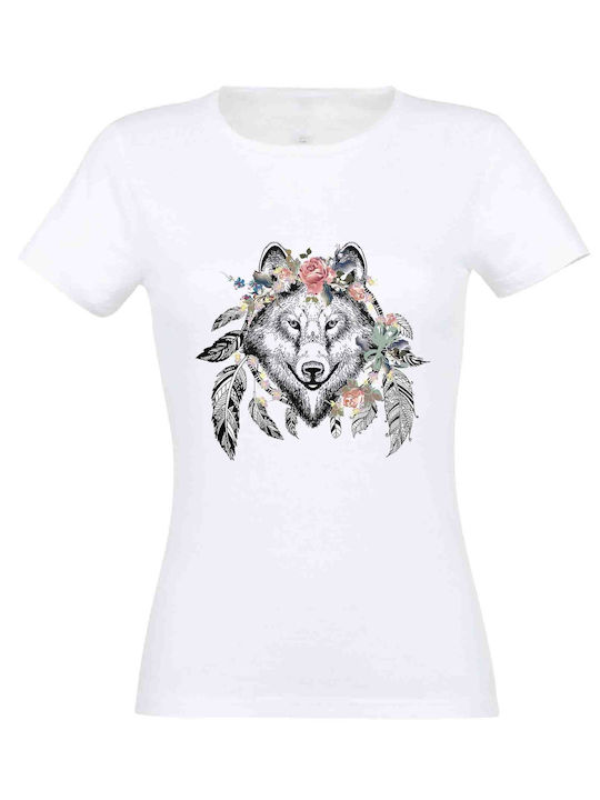 Women's white Boho#23 t-shirt - White