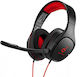 Soundcore by Anker Strike 1 Über Ohr Gaming-Headset mit Verbindung 3,5mm Black/Red