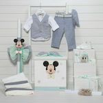 Makis Tselios Fashion MIckey 340 Baptism Set Mickey with Box 13pcs