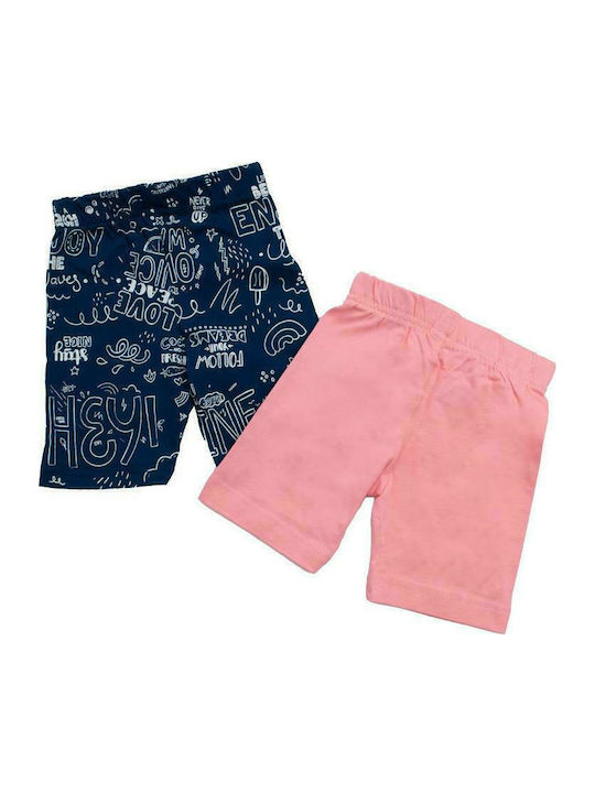 Joyce Set Kinder Leggings Radfahren Kurz Bunt