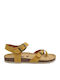 Leather Women's Flat Sandals Anatomic with Strap Mayo