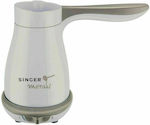 Singer Meraki Cafetieră electrică grecească 550W cu Capacitate 330ml Beige