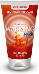 Toyz4lovers Lube4Lovers Warming Touch Spicy Exciting Hot Feeling Gel lubrifiant 50ml