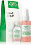 Mario Badescu Grab Go Σετ Περιποίησης για Κατά της Ακμής με Serum & Καθαριστικό Προσώπου