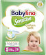 Babylino Sensitive Cotton Soft Πάνες με Αυτοκόλλητο No. 5 για 11-16kg 18τμχ