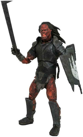 Diamond Select Toys Der Herr der Ringe Uruk-Hai Action-Figur 18cm