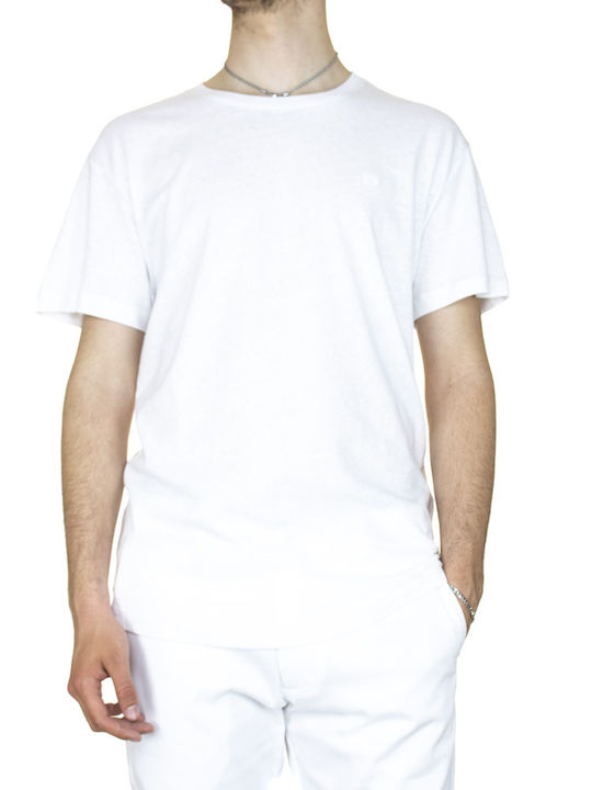 Tom Tailor Men's Short Sleeve T-shirt White