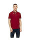 Polo T-shirt Μπορντό