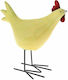 Iliadis Easter Chicken Ceramic 17x9x7pcs Set of 2pcs