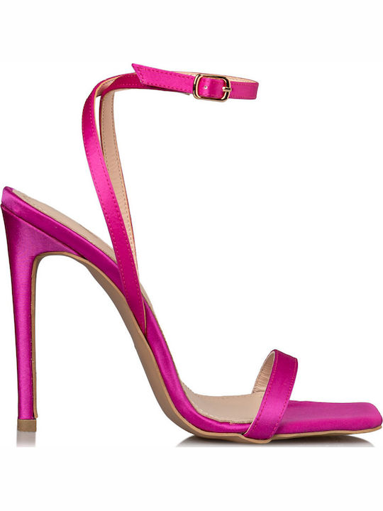 Envie Shoes Υφασμάτινα Πέδιλα Φούξια