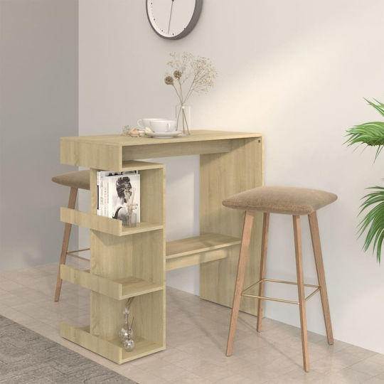 Sonoma Bar Table Wooden Sonoma 100x50x101.5cm