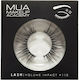 MUA Lashes Volume Impact Βλεφαρίδες 110 Μαύρες