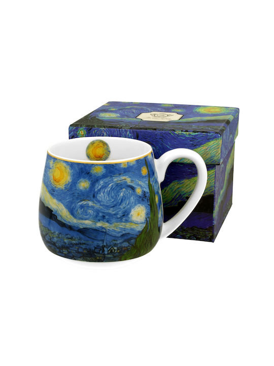 Van Gogh - Starry Night Porcelain Cup Blue 430ml