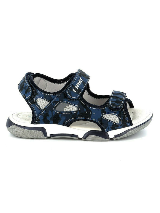 Sandale pentru copii pentru băiat Crocodilino Culoare Albastru S1220016