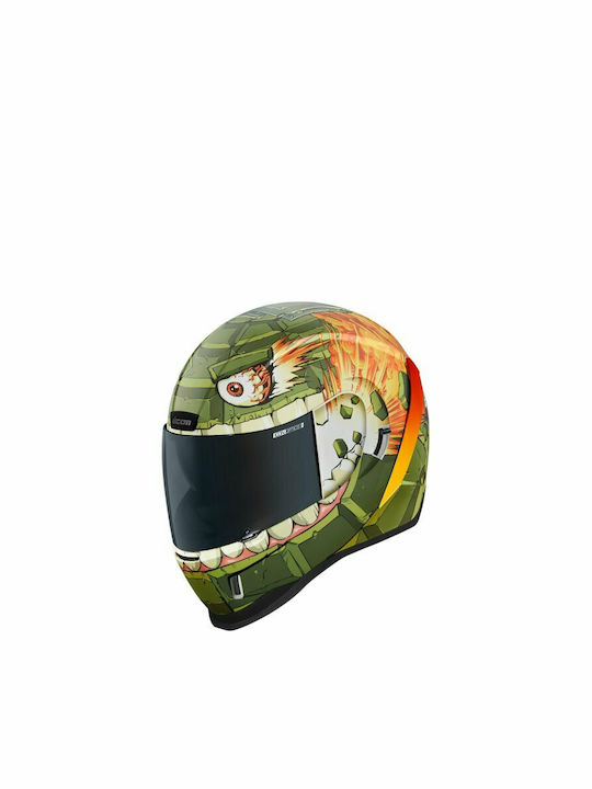 Icon Airform Grenadier Față întreagă cu Sun Visor DOT / ECE 22.05 Icon Airform Grenadier Față întreagă cu Sun Visor DOT / ECE 22.05