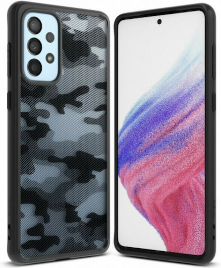 Ringke Fusion Back Cover Silicone Matte Camo Black (Galaxy A53)