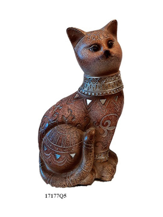 Karvounis Decorative Cat Polyresin 7x7x16cm 1pcs