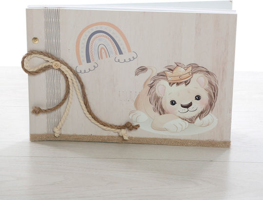 Bellissimo Лъв Кинг Handmade Книга за гости Лъв от Картон
