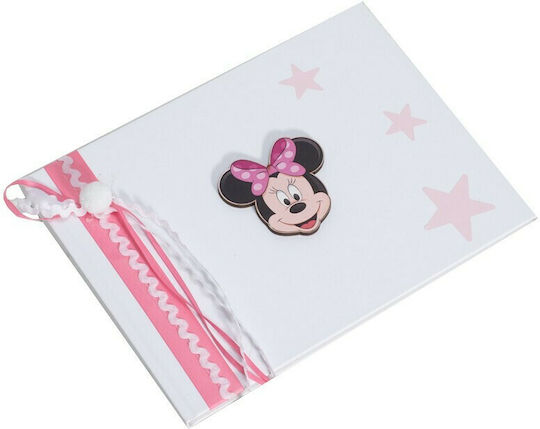 Papillon Kids Handmade Guest Book with Minnie Mouse Theme made of Cardboard