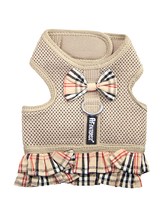 Pet Interest Нагръдник за куче Жилетка Plaid Me...