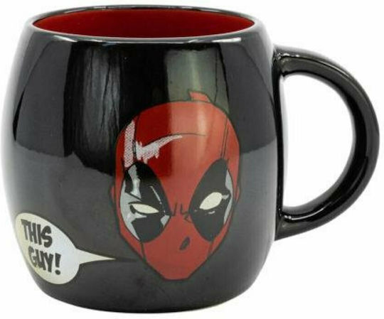 Stor Marvel - Deadpool Κούπα Κεραμική Μαύρη