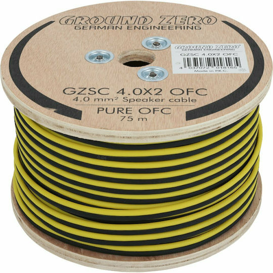 Ground Zero Καλώδιο Ηχείων Αυτοκινήτου GZSC OFC