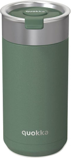 Quokka Tumblers Flasche Thermosflasche Rostfreier Stahl BPA-frei 400ml Pine mit Mundstück