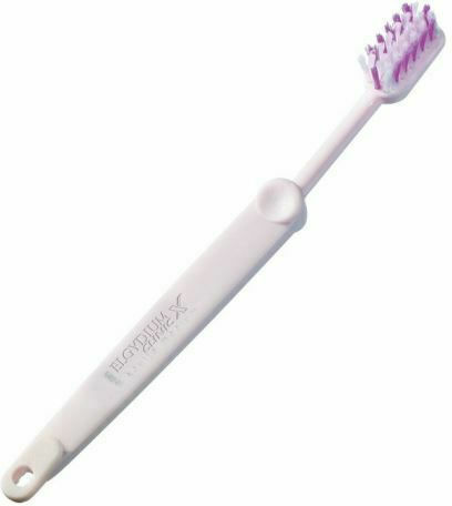 Elgydium Clinic Ortho X Manual Toothbrush Medium White / Purple 1pcs