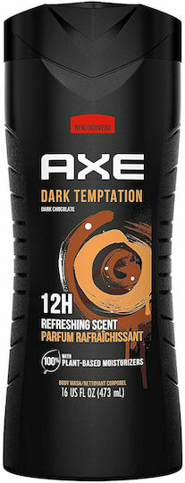 Axe Dark Tamptation Schaumbad in Gel für Herren & Duft Schokolade 400ml