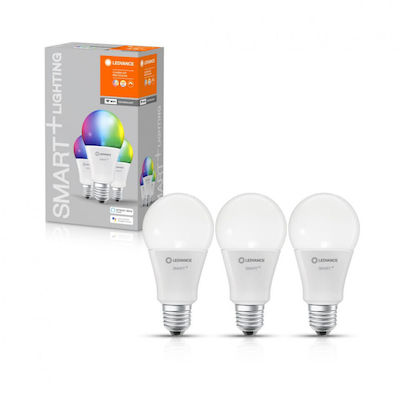 Ledvance Smart LED-Lampen 14W für Fassung E27 RGBW 1521lm Dimmbar 3Stück