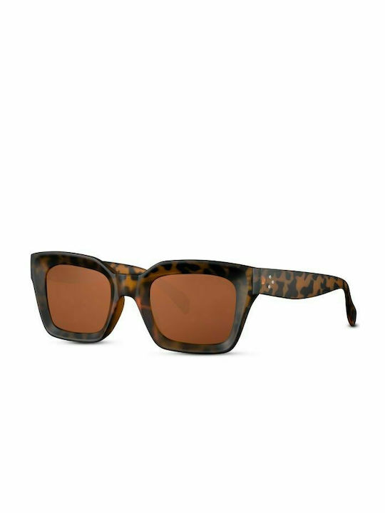 Solo-Solis Sonnenbrillen mit Braun Schildkröte Rahmen und Braun Linse NDL2930
