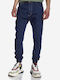 Men's Jeans Pants Elastic with Slim Fit Navy Blue