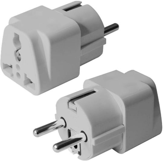 Powertech 7 Stück Steckdosenadapter von Universal