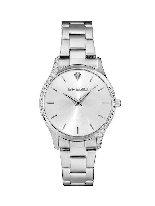 Gregio Jolie Watch with Silver Metal Bracelet