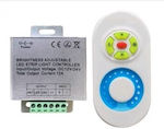 Avide ABLS12V6TKDIMM-216W-RFC Fără fir Dimmer RF: RF (Radiofrecvență) cu telecomandă Mână 15.001.0352