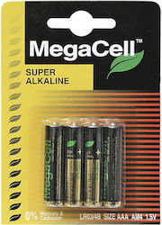Megacell Алкални Батерии AAA 1.5V 40бр