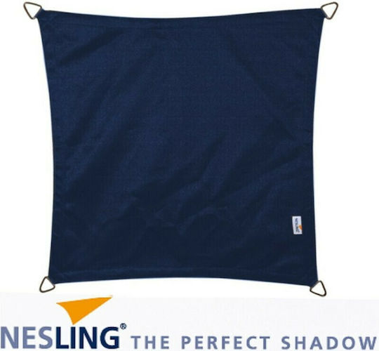 Nesling Pătrat Umbrela Sail Albastru marin 3.6x3.6m 285gr/m²