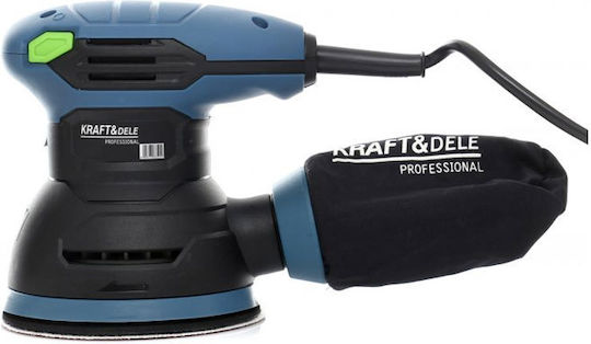 Kraft & Dele KD1684-Z Ексцентрично Трибе 125мм Електрически 1100W със Система за Аспирация